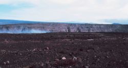 Kilauea Crater at Volcanoes National Park Image