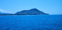 Iconic Diamondhead in the distance Image
