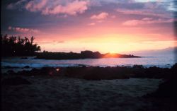 A Kona Coast sunset Image