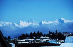 Devil's Thumb as seen from Petersburg Image