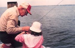 Passing knowledge of the bay and its ways from generation to generation. Image