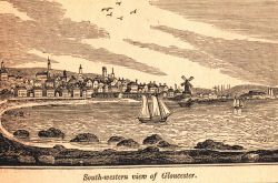 Gloucester as seen from the southwest Image