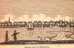 Edgartown Harbor as seen from Chappequiddick Island Image
