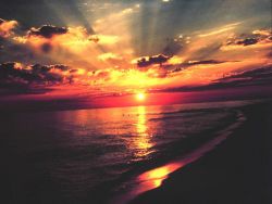Sunset at Pensacola Beach Image