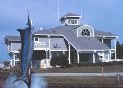 Fish art at Pirate's Cove Marina and home sites Image