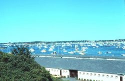 Newport Harbor - haven for thousands of pleasure boats Image