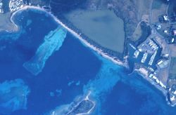 Green Cay and Chenay Bay. Image