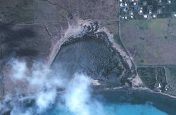 Great Pond Bay along the south coast of St Image