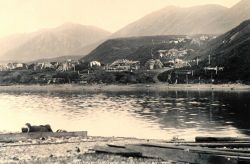 A native Aleut village at Karluk Image