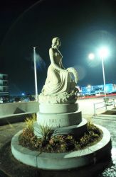Memorial to those who watch and wait for loved ones to return from the sea. Image