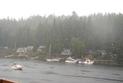 A rainy day at Gig Harbor Photo