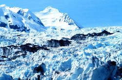 Glacier in Kenai Fjords Image