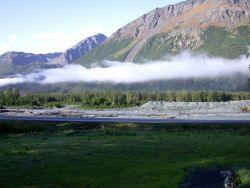 Moose Pass area between Seward and Anchorage. Image