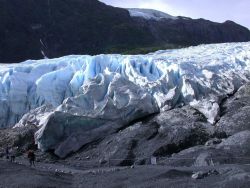 Glacier in Portage area. Image