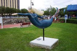 A Portsmouth sailor mermaid. Image