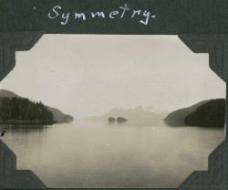 View from the ship somewhere in Southeast Alaska. Image