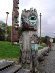 Saxman Totem Park. Image