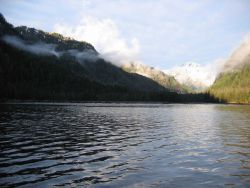Magnificent scenery in Rudyerd Bay. Image