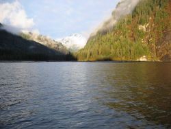 Magnificent scenery in Rudyerd Bay. Image