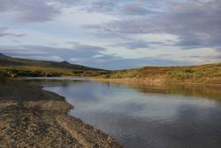 The Kougarok River on the Seward Peninsula. Image