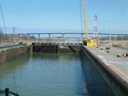 Locks on the Welland Canal Image