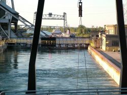 Locks on the Welland Canal Image