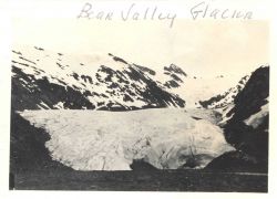 Apparently Portage Glacier which is located in Bear Valley Image