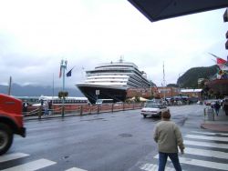 Cruise ship at Ketchikan Image