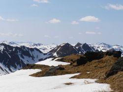 Late spring day in the mountains of Kodiak Island. Image