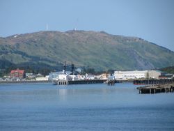 Coast Guard piers at Kodiak Image