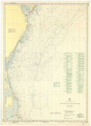 Coast and Geodetic Survey chart Cape May to Cape Hatteras showing bottom characteristics as mapped by Woods Hole Oceanographic Institution for the Nat Image