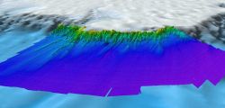 Continental slope of the western Alaska Beaufort Sea. Image