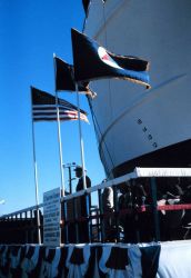 Launching ceremony for the NOAA Ship CHAPMAN. Image