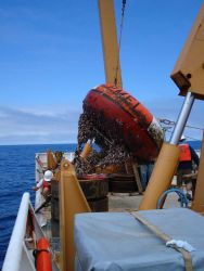 Recovering TAO buoy Image