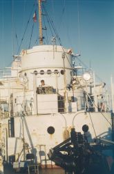 Looking aft from bow of USC&GS ship PIONEER Image