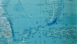 A German map of the seafloor in the equatorial western Pacific Image