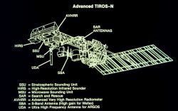 TIROS-N satellite Image