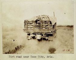 Clattering down a dirt road Image