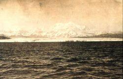 Malaspina Glacier 6 to 8 miles away with Mt Image