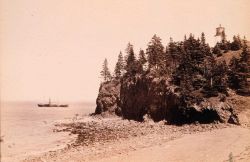 C&GS ship offshore near Rockland, Maine Image