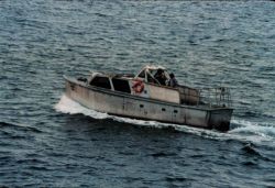 Jensen survey launch off of San Salvador Island Image