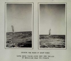 Quart bombs exploding during RAR operations Image