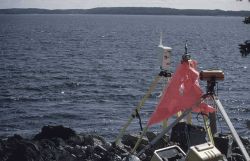 Microwave navigation instrument on east side of Penobscot Bay Image