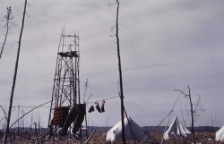 Camp on the Porcupine River Image