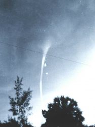 Waterspout in the Florida Keys. Image