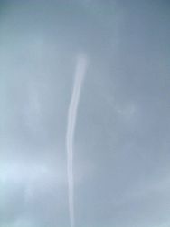 Waterspout observed from NOAA Ship RONALD H Image