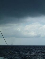 Waterspout observed from NOAA Ship RONALD H Image