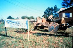 Like a phoenix, humor rises from the devastation of Hugo The human spirit was not beat by Hugo Image