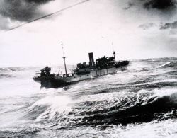 World War II North Atlantic convoy duty - S.S Image