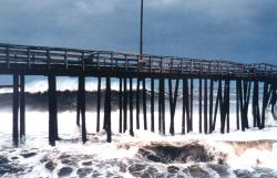 A winter storm on the Outer Banks. Image
